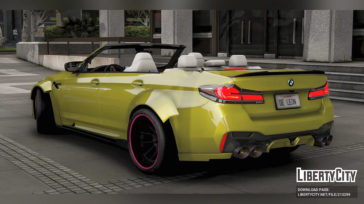 BMW M5 Cabrio WideBody / GTA 5