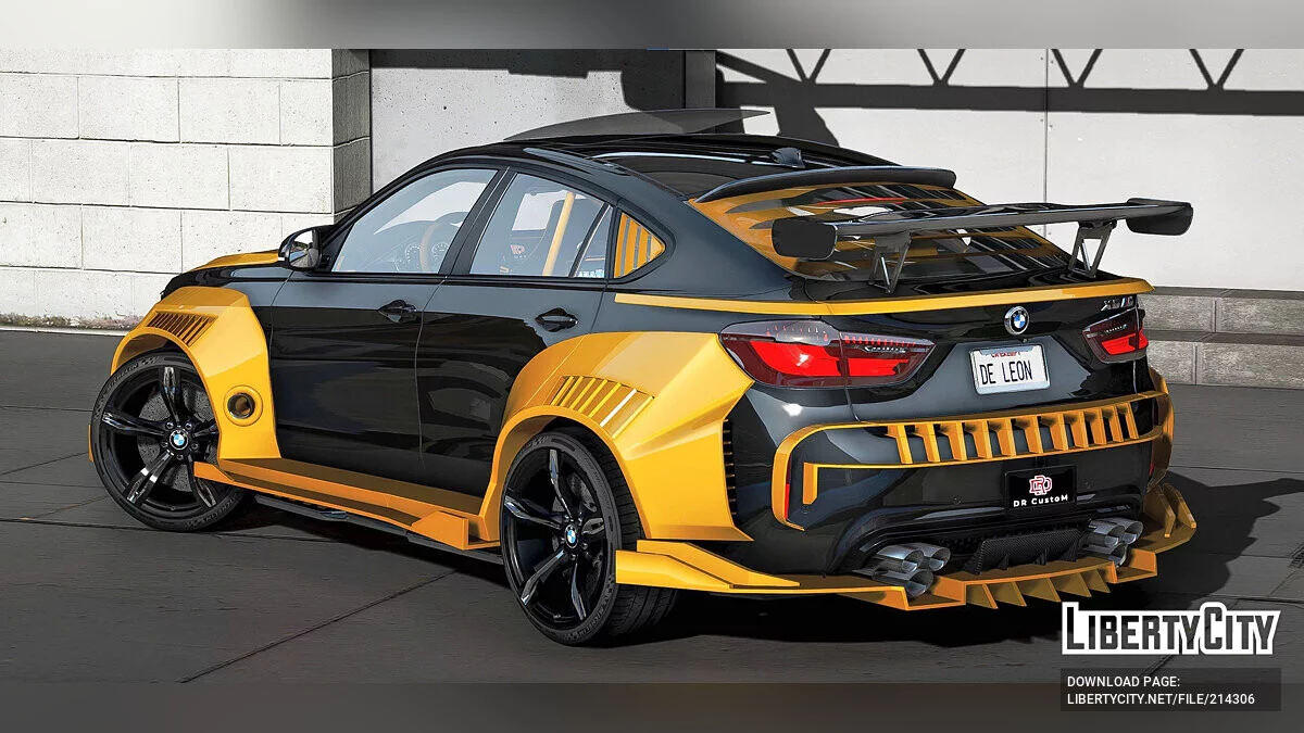 BMW X6M Widebody Custom / GTA 5
