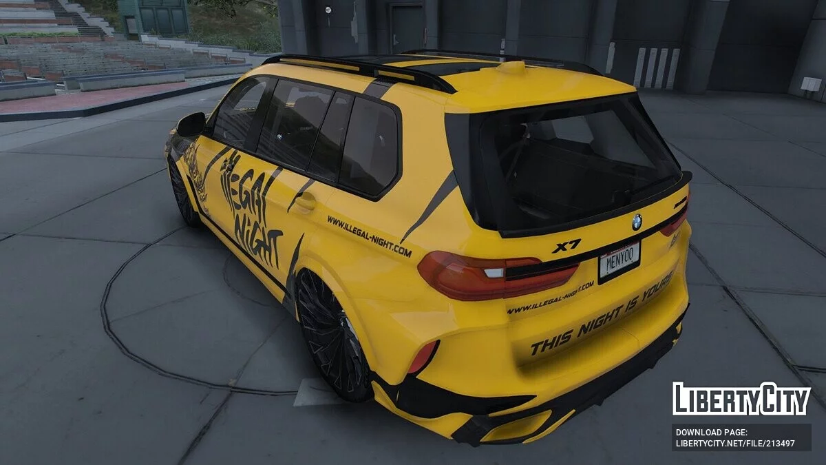 BMW X7 Illegal Night / GTA 5
