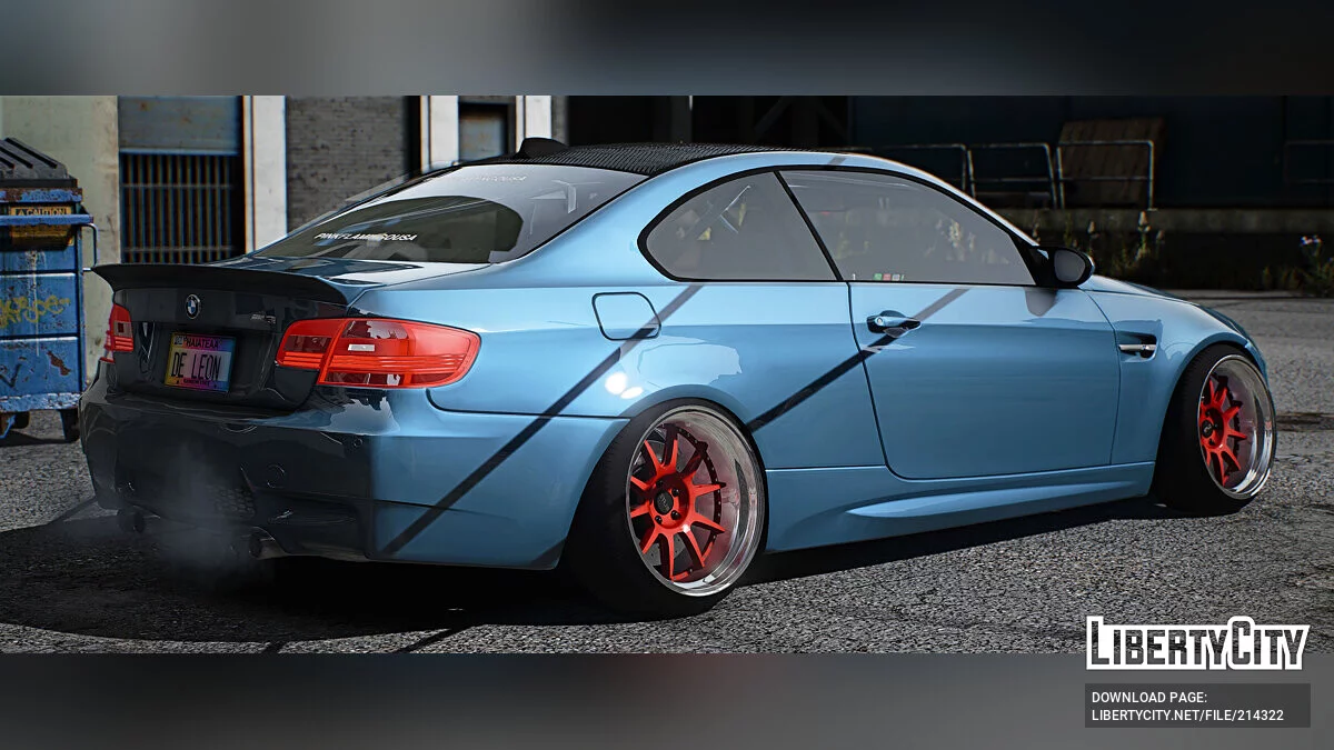 Custom BMW M3 E92 / GTA 5
