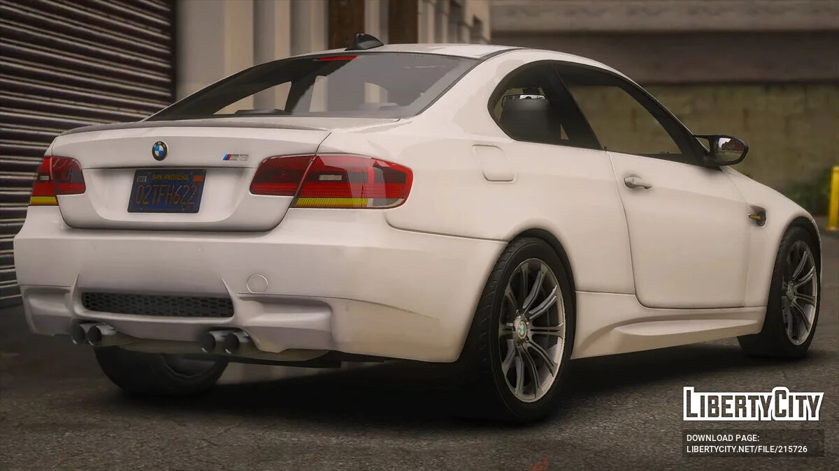 2008 BMW M3 E92 v1.0 / GTA 5