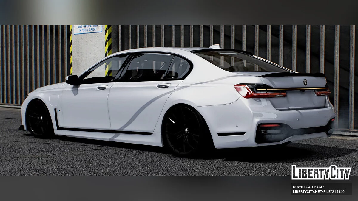 BMW 745L xDrive Custom Suspension / GTA 5
