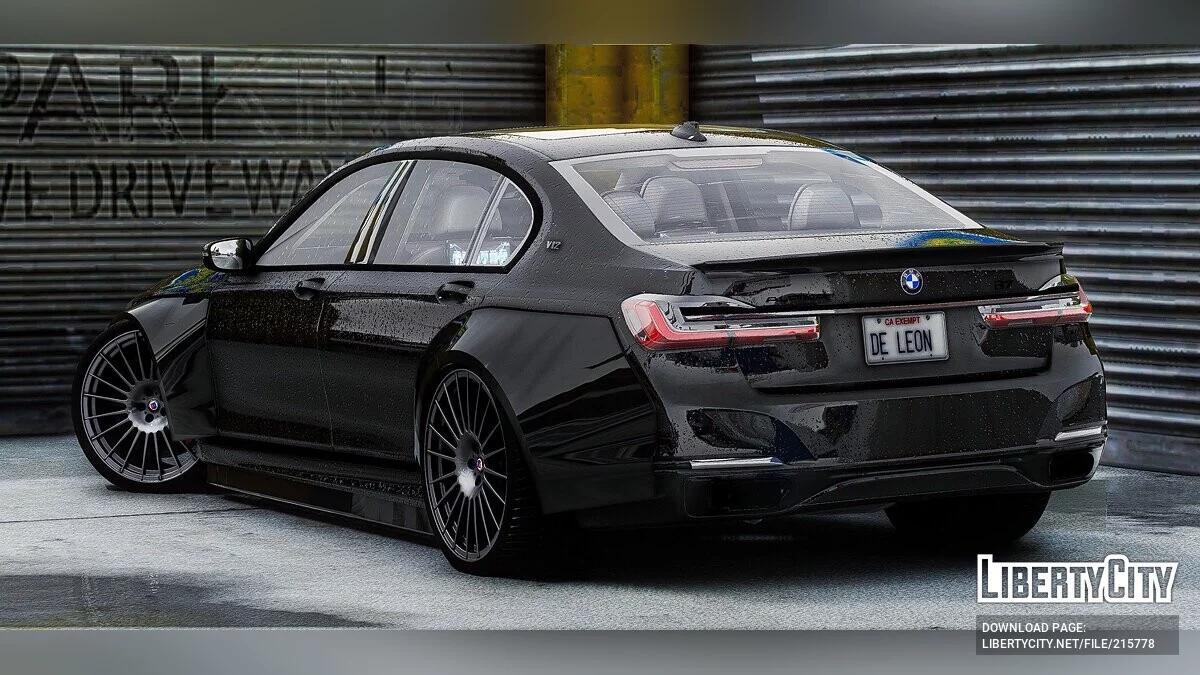 BMW B7 Alpina Widebody / GTA 5