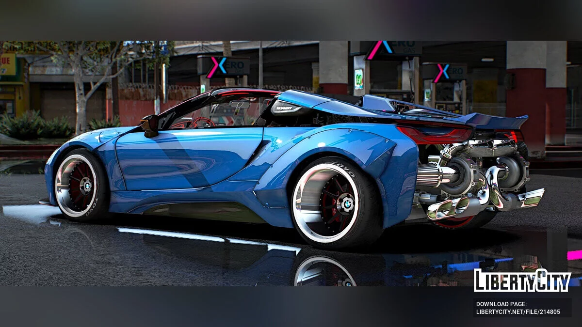BMW I8 LBW Twinturbo / GTA 5