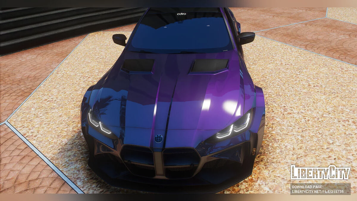 BMW M4 G82 Adro Carbon Widebody / GTA 5