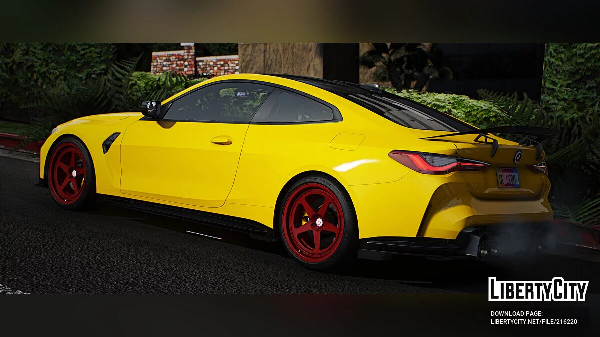 BMW M4 2022 Competition Custom / GTA 5