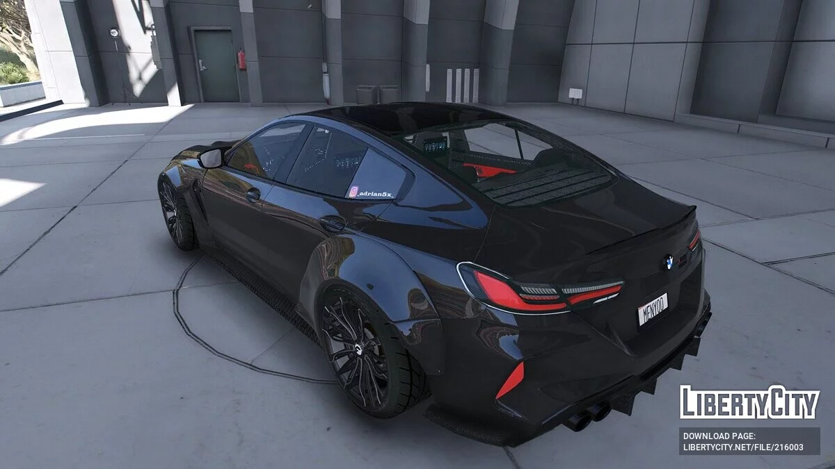BMW M8 Gran Coupe WB / GTA 5