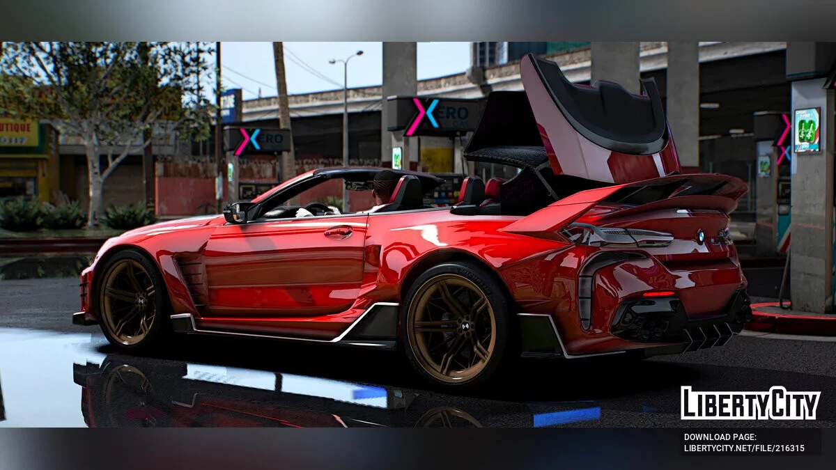 BMW M8 Hycade Convertible / GTA 5