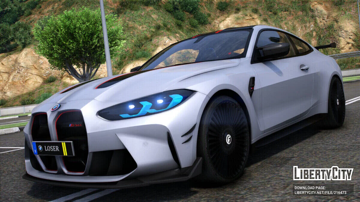 Customs 2023 BMW M4 CSL on Forgiato / GTA 5