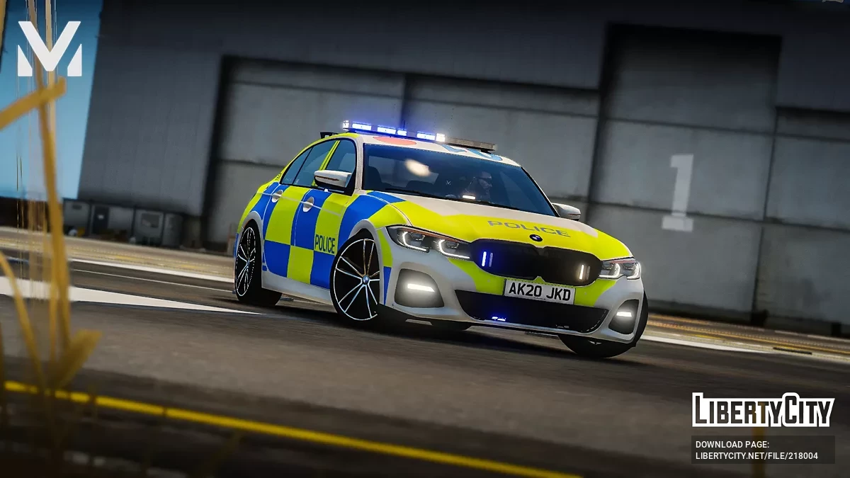 2019 BMW 320i M G20 Marked / GTA 5