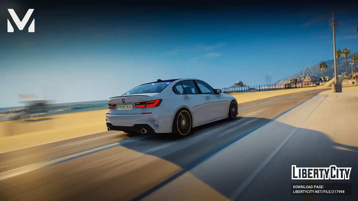 2019 BMW 320i M G20 Unmarked / GTA 5