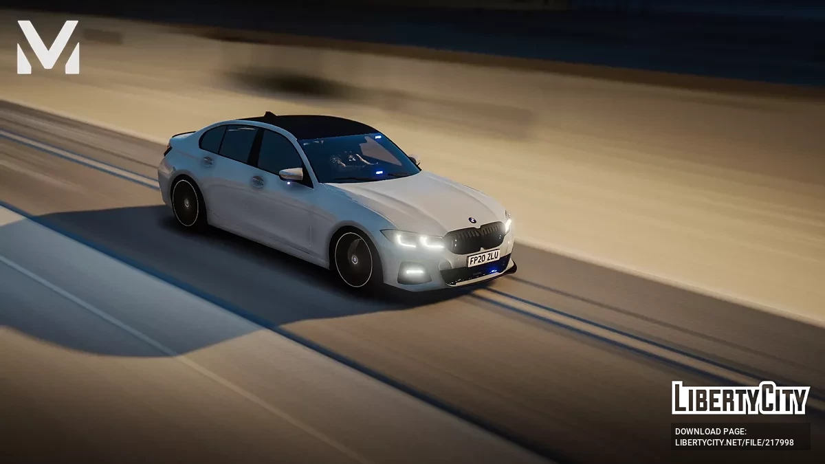 2019 BMW 320i M G20 Unmarked / GTA 5