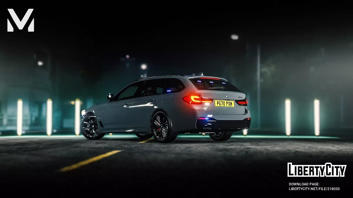 BMW 530i UnMarked / GTA 5