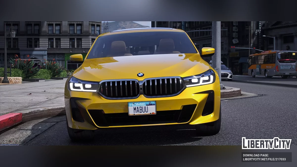 BMW 640i GT M-Package 2022 / GTA 5
