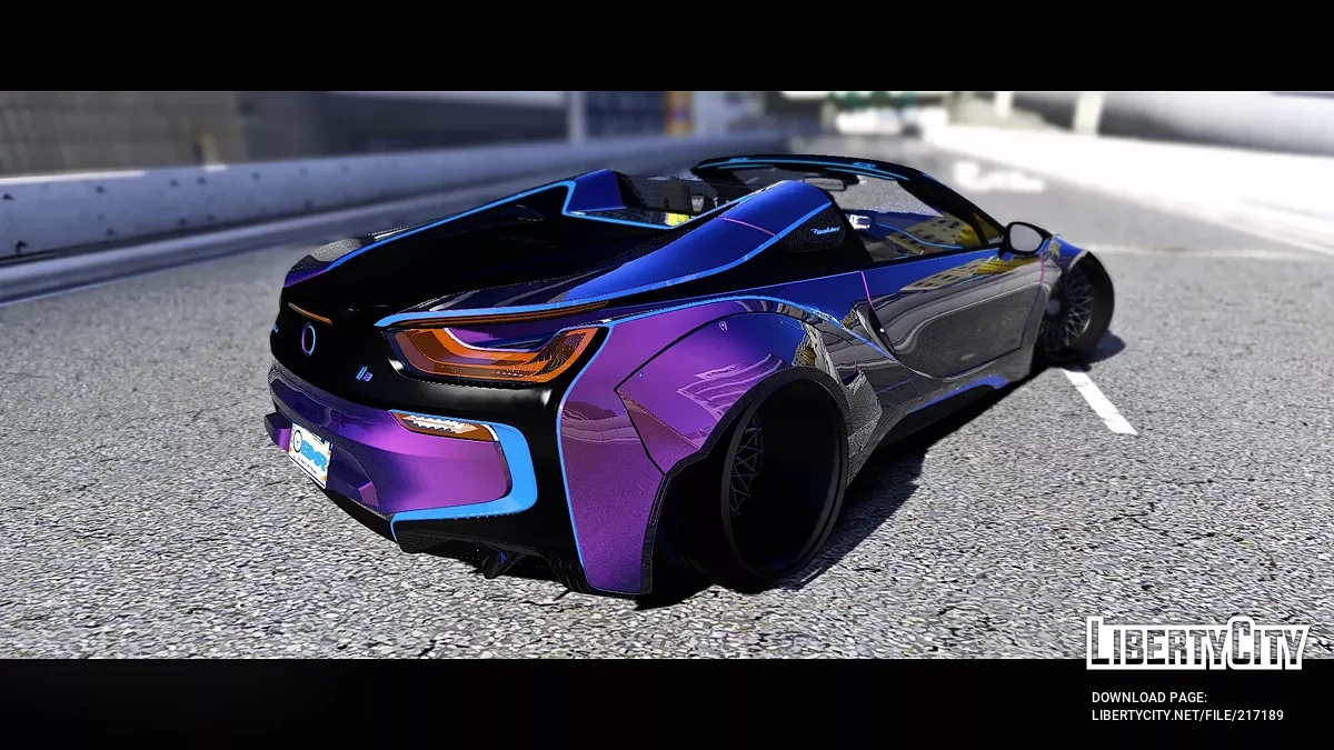 BMW I8 Widebody With Tuning Parts / GTA 5