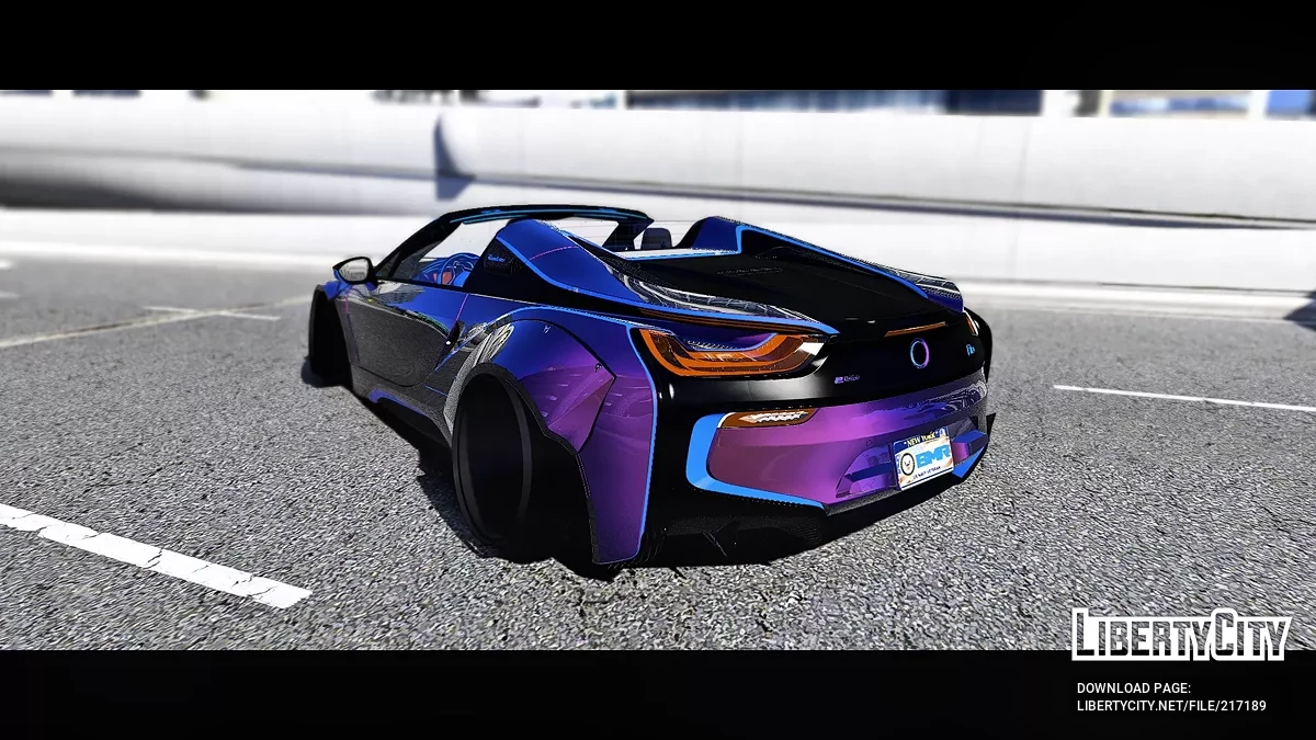 BMW I8 Widebody With Tuning Parts / GTA 5