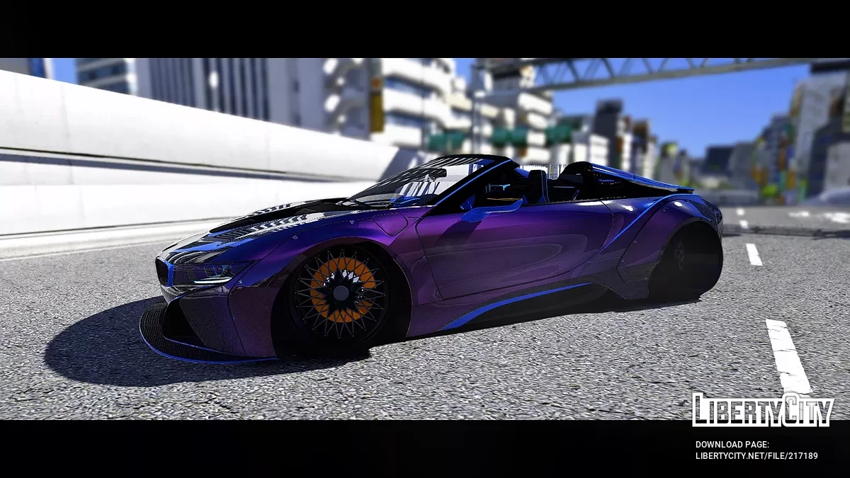 BMW I8 Widebody With Tuning Parts / GTA 5