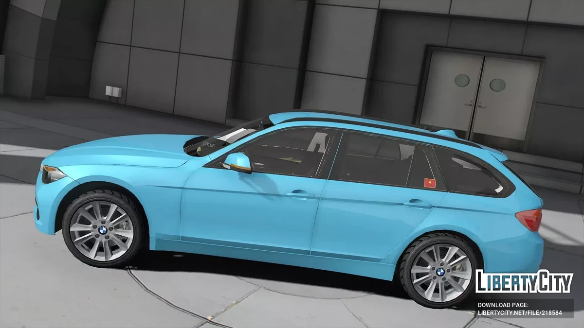 2019 BMW 330D Touring Unmarked / GTA 5