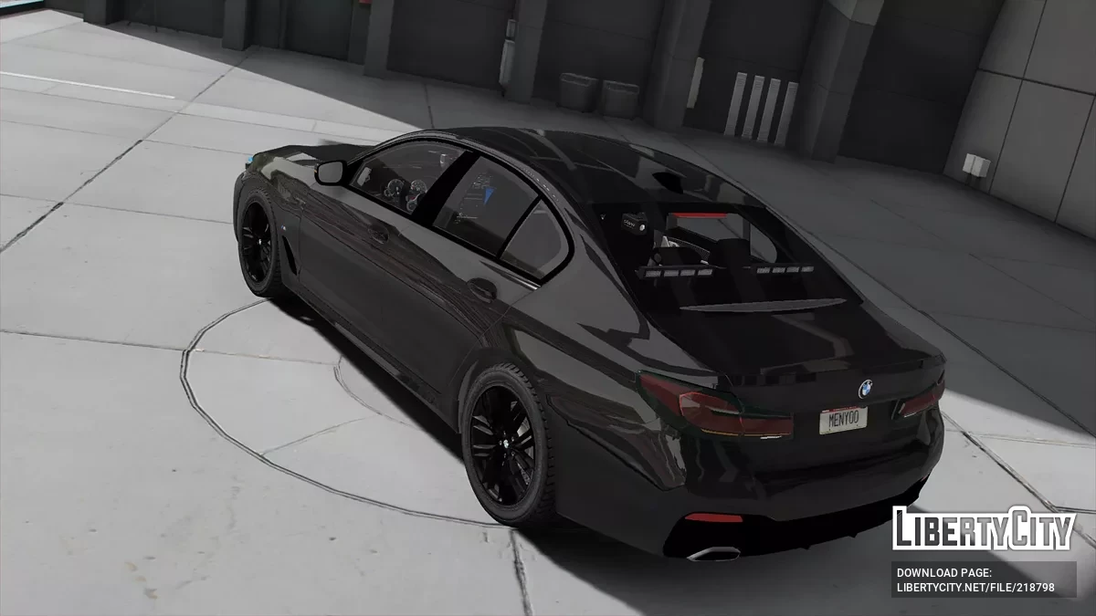 2021 BMW 530D Police Unmarked / GTA 5