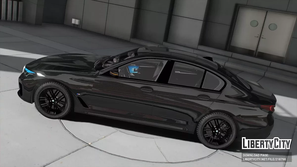 2021 BMW 530D Police Unmarked / GTA 5