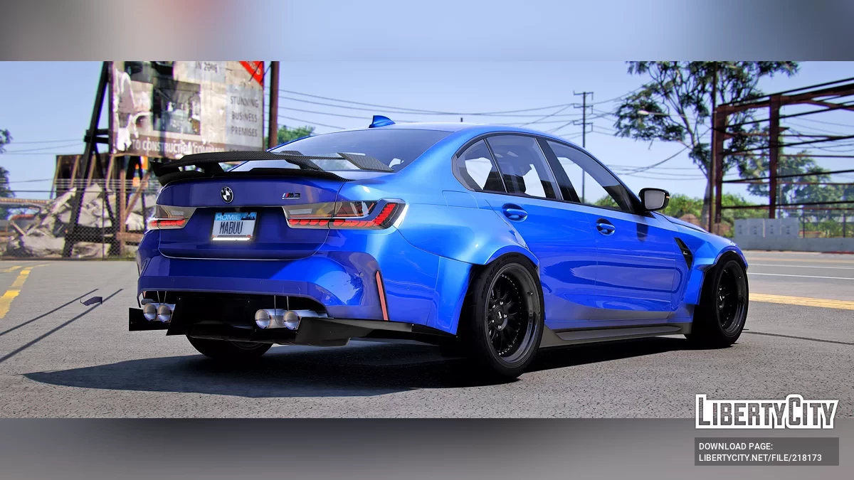 2021 Widebody BMW M3 G80 Comp / GTA 5