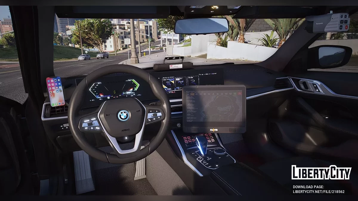 2022 BMW I4 Gran Coupe Unmarked / GTA 5