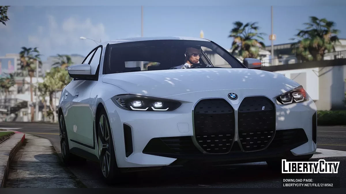 2022 BMW I4 Gran Coupe Unmarked / GTA 5