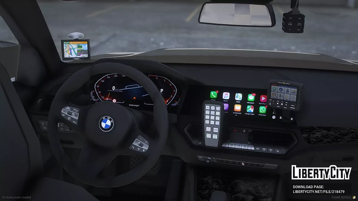 BMW 3 Series G20 Unmarked / GTA 5