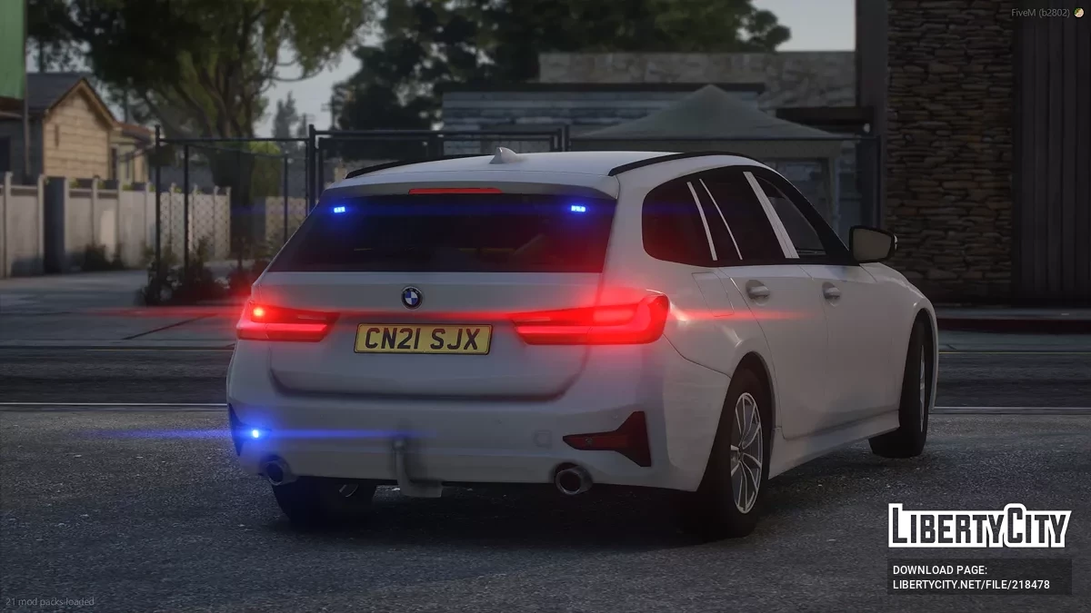 BMW 3 Series G21 Unmarked / GTA 5
