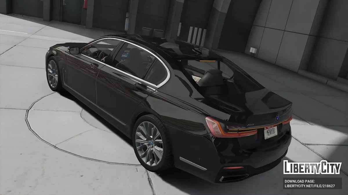 BMW 745LE Undercover Police / GTA 5