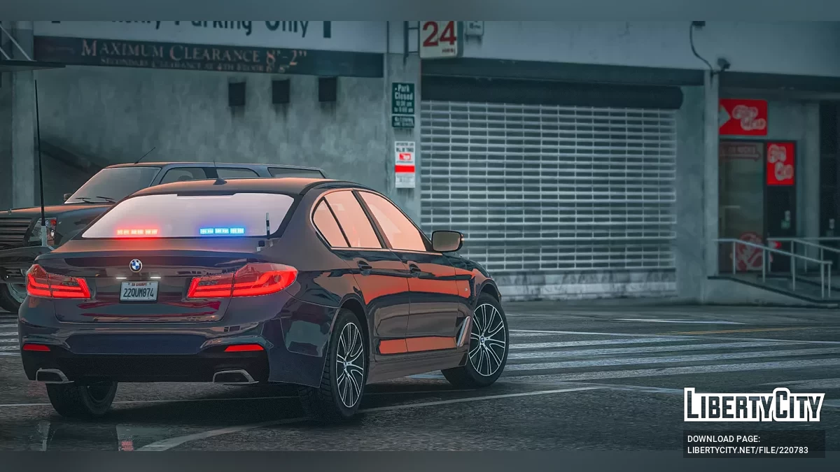 BMW 530d Unmarked / GTA 5