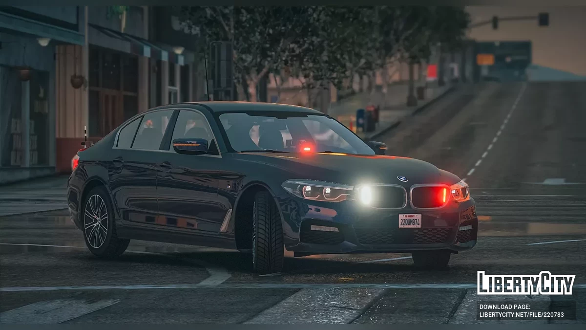 BMW 530d Unmarked / GTA 5