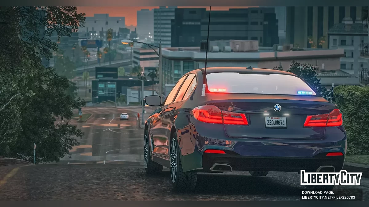 BMW 530d Unmarked / GTA 5