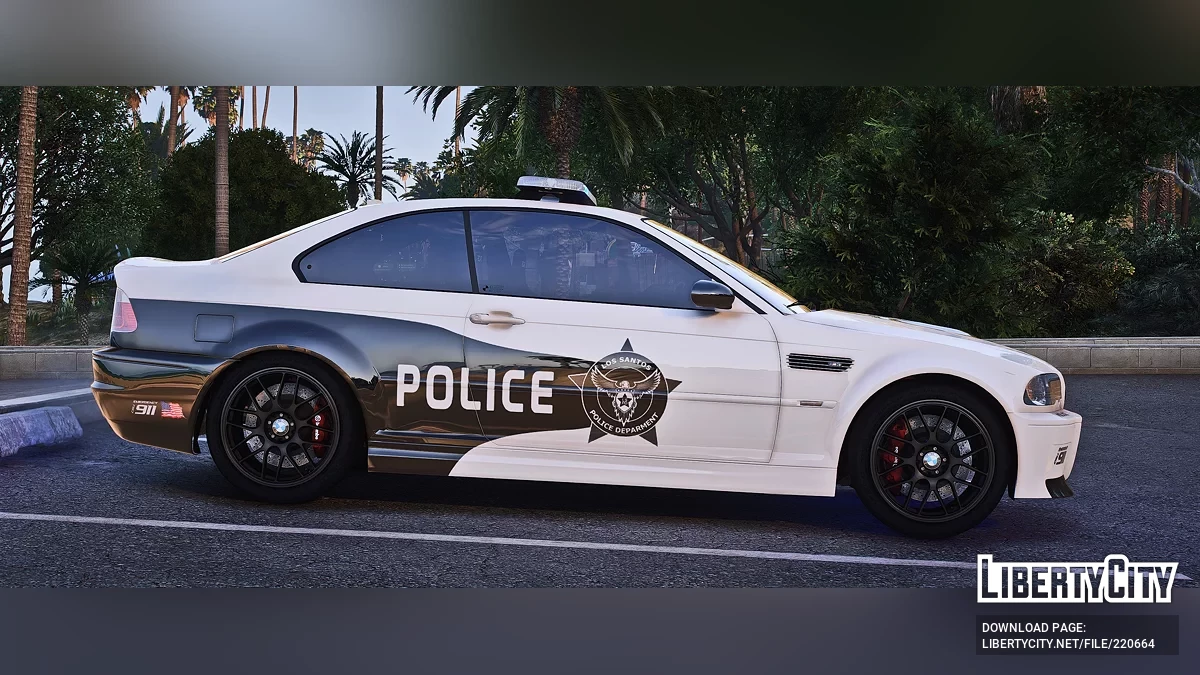 BMW M3 CSL Police / GTA 5