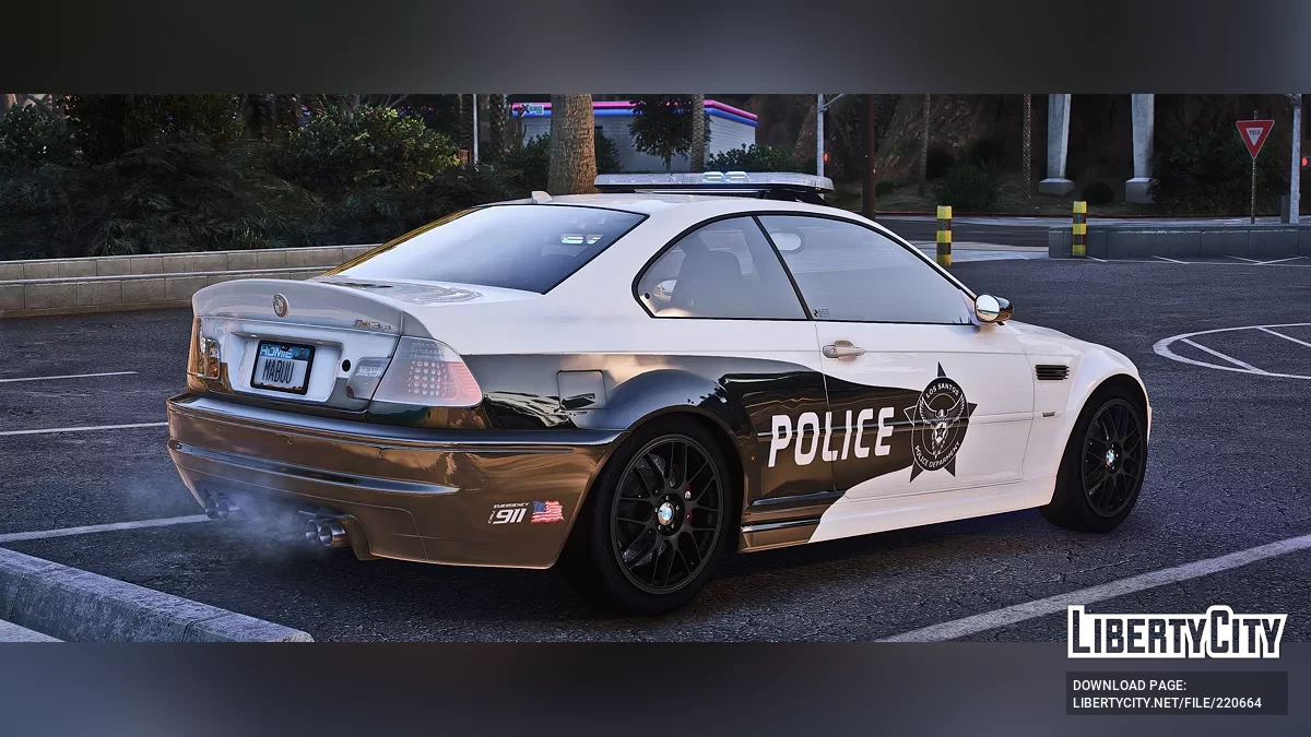 BMW M3 CSL Police / GTA 5