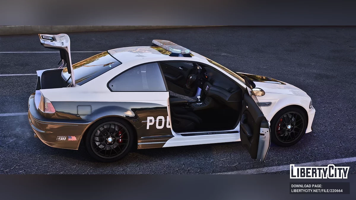 BMW M3 CSL Police / GTA 5