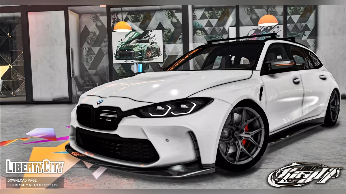 2021 BMW M3 Touring with 3 Widebody Kits / GTA 5