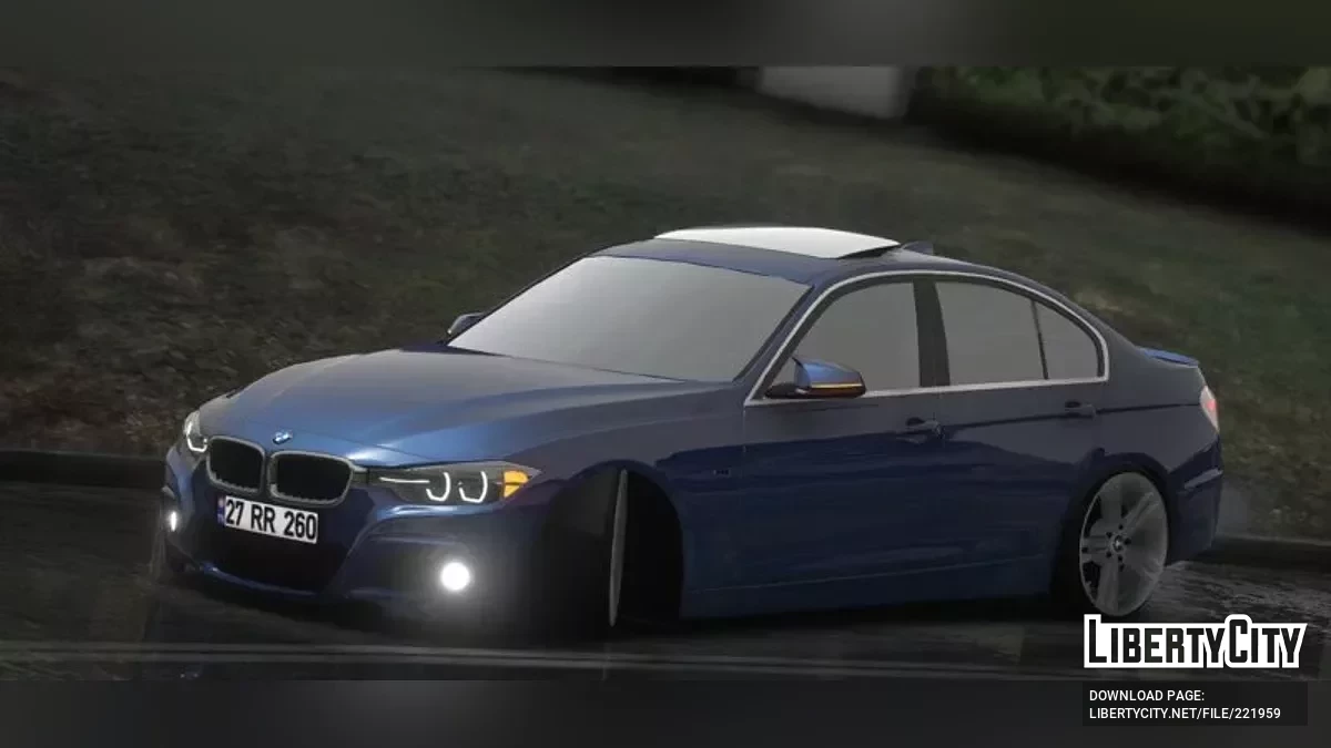BMW 320D F30 / GTA 5
