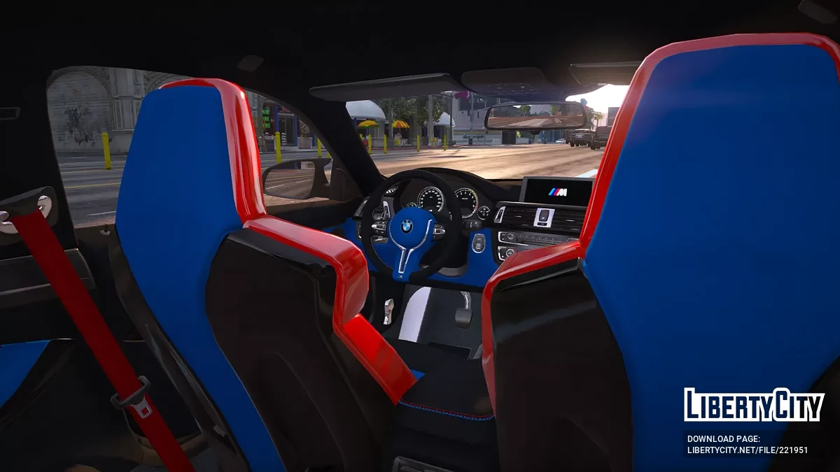 BMW F82 M4 Red v1.1 / GTA 5