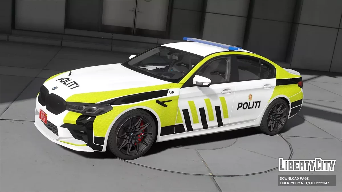 BMW M5 F90 Politi / GTA 5