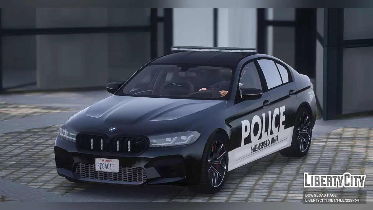 BMW M5 Saloon Marked / GTA 5