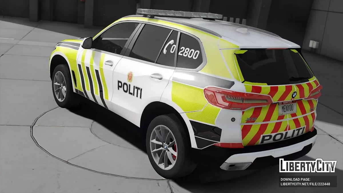 BMW X5 Politi / GTA 5