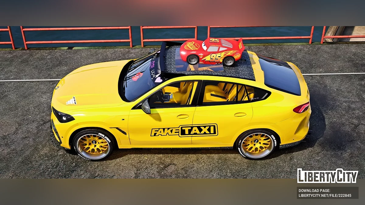 BMW X6M HX700 Mcqueen / GTA 5