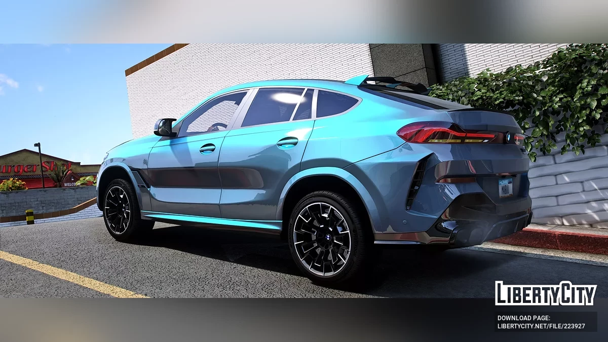 2024 Facelift BMW X6 / GTA 5