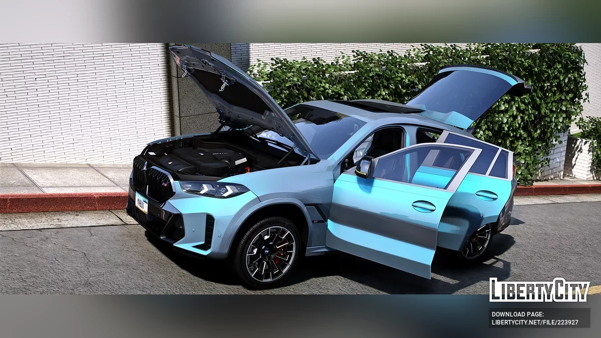 2024 Facelift BMW X6 / GTA 5