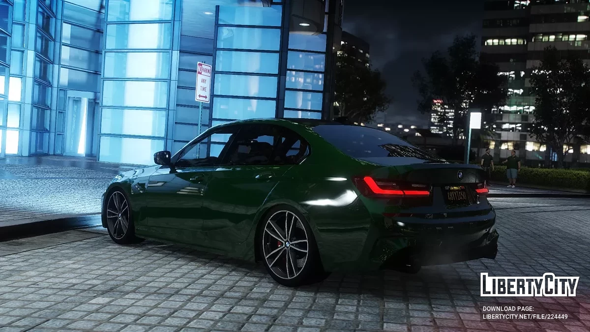2021 BMW 330i M Sport (G20) [Дополнение Улучшенное/Наследие | Анимированное | С эмблемами/Без эмблем | Тюнинг] 1.0 / GTA 5