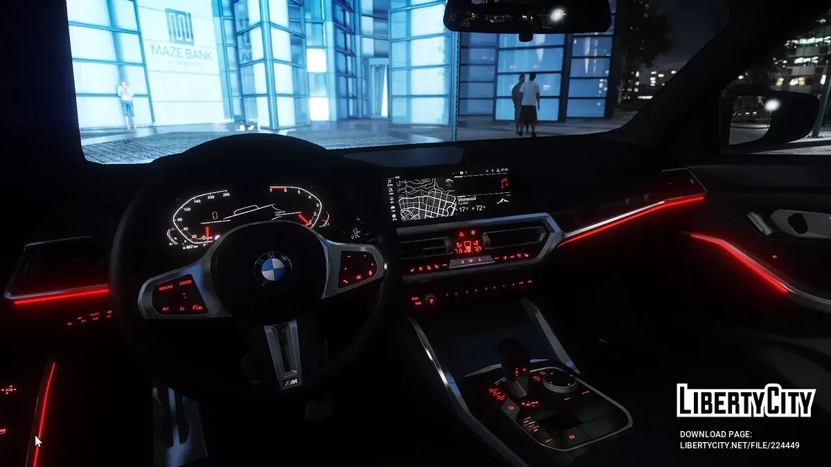 2021 BMW 330i M Sport (G20) [Дополнение Улучшенное/Наследие | Анимированное | С эмблемами/Без эмблем | Тюнинг] 1.0 / GTA 5