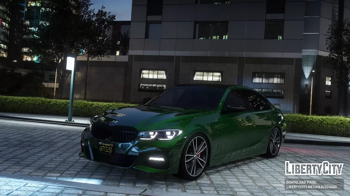 2021 BMW 330i M Sport (G20) [Дополнение Улучшенное/Наследие | Анимированное | С эмблемами/Без эмблем | Тюнинг] 1.0 / GTA 5