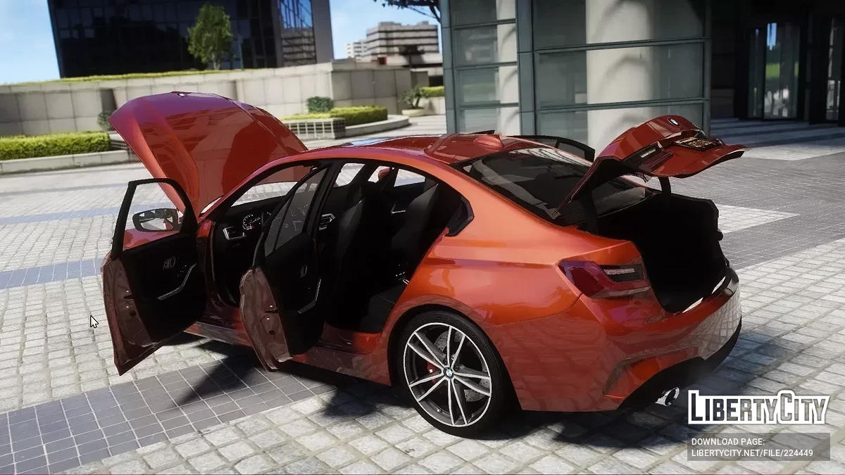 2021 BMW 330i M Sport (G20) [Дополнение Улучшенное/Наследие | Анимированное | С эмблемами/Без эмблем | Тюнинг] 1.0 / GTA 5