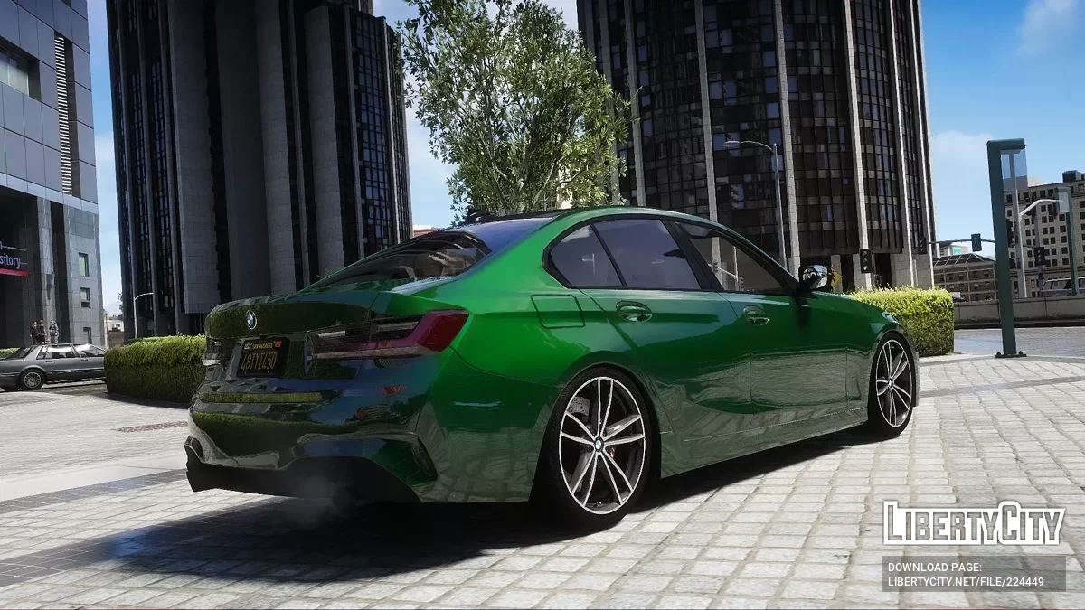 2021 BMW 330i M Sport (G20) [Дополнение Улучшенное/Наследие | Анимированное | С эмблемами/Без эмблем | Тюнинг] 1.0 / GTA 5